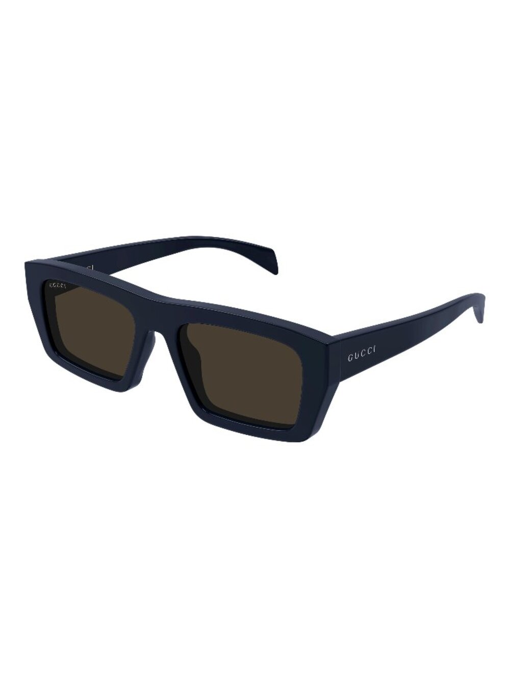 New Gucci Men's Sunglasses Blue Brown Lens Acetate Frame GG2020S 003 54